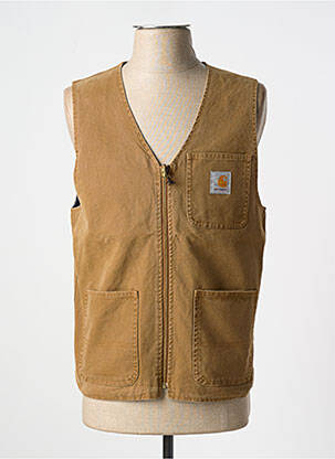 Vestă fără mâneci maro CARHARTT bărbat