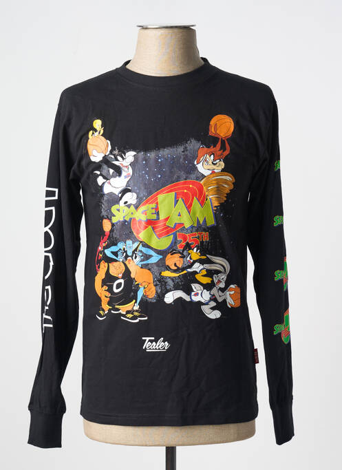 Tricou negru TEALER bărbat