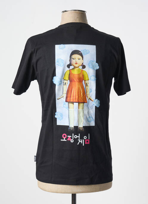 Tricou negru TEALER bărbat