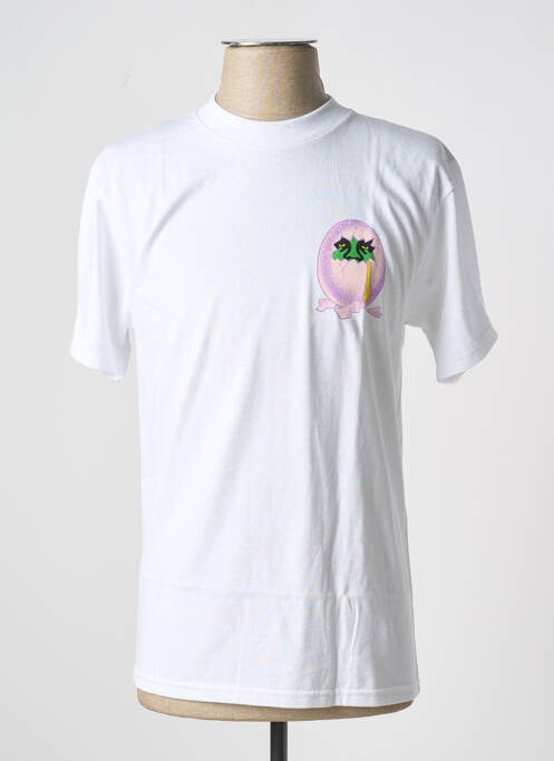 Tricou alb OBEY bărbat