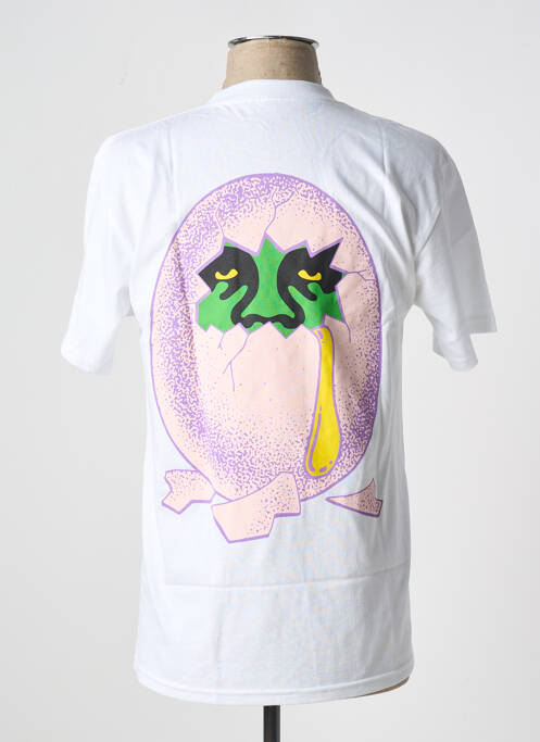 Tricou alb OBEY bărbat