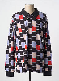 Polo negru OBEY homme