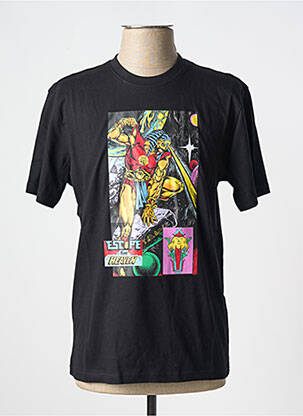 Tricou negru ELEMENT bărbat