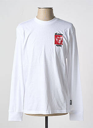 Tricou alb ELEMENT bărbat