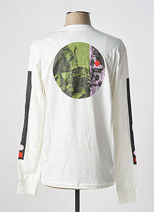 Tricou alb ELEMENT bărbat
