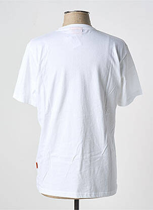 Tricou alb TEALER bărbat