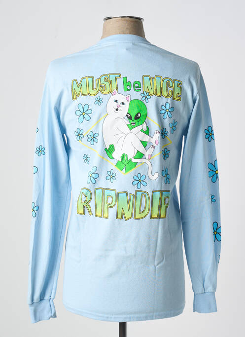 Tricou albastru RIPNDIP bărbat