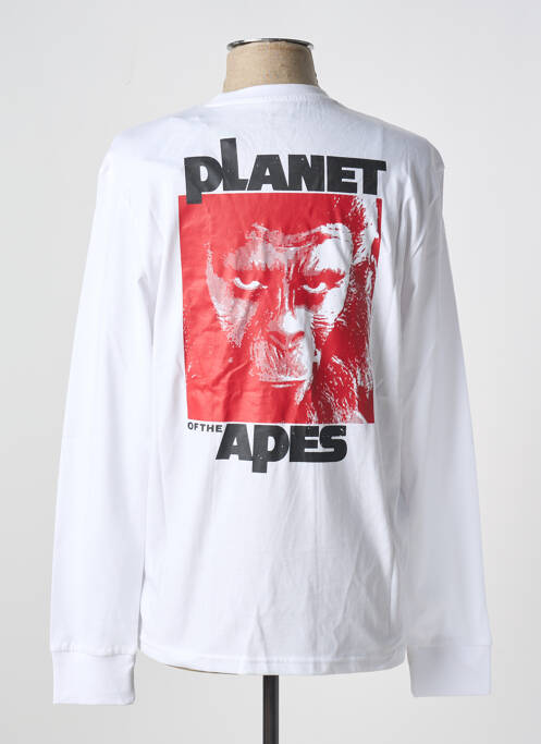 Tricou alb ELEMENT bărbat