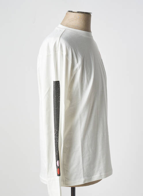 Tricou alb ELEMENT bărbat