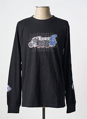Tricou negru TEALER bărbat