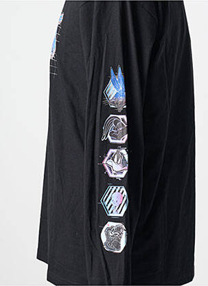 Tricou negru TEALER bărbat