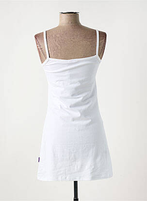 Rochie scurtă alb TEALER femeie