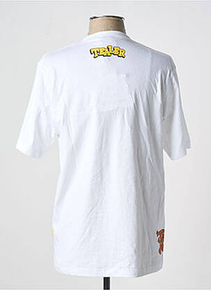 Tricou alb TEALER bărbat