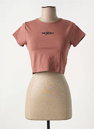 Tricou portocalie WASTED PARIS femeie