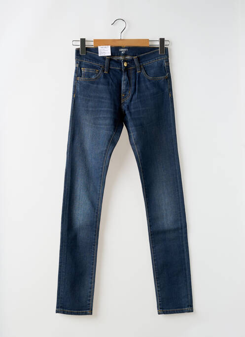 Blugi cu croială slim albastru CARHARTT bărbat