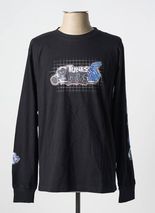 Tricou negru TEALER bărbat