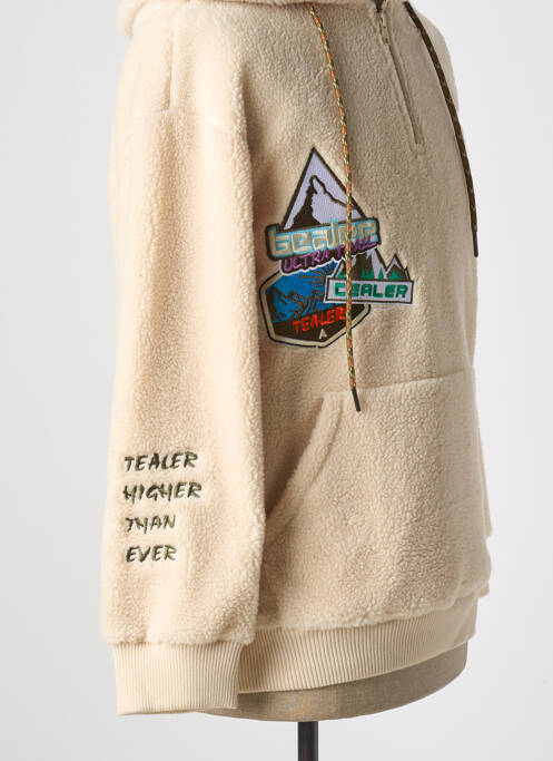 Hanorac bej TEALER bărbat