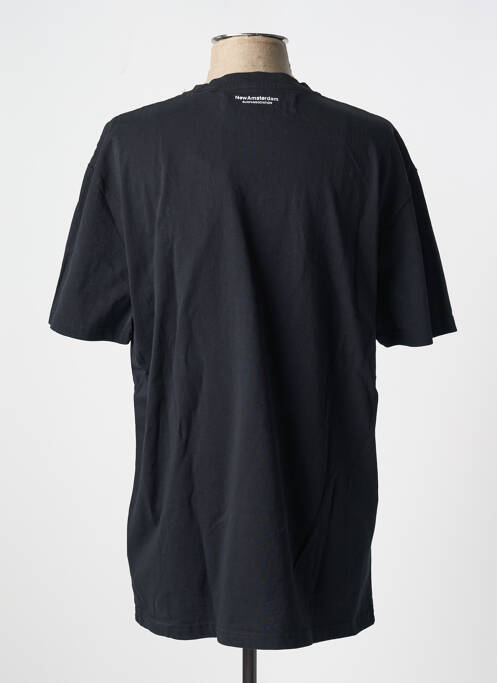 Tricou negru NEW AMSTERDAM SURF ASSOCIATION bărbat