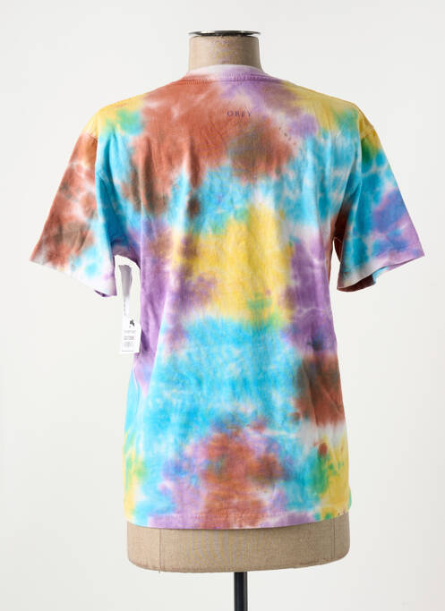 Tricou multicolor OBEY femeie