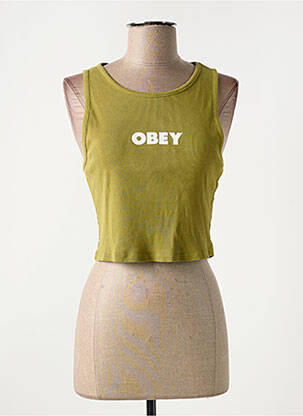 Maiou verde OBEY femeie