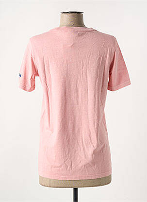 Tricou roz SUPERDRY femeie