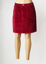 Fustă mini roșu KNOWLEDGE COTTON APPAREL femme