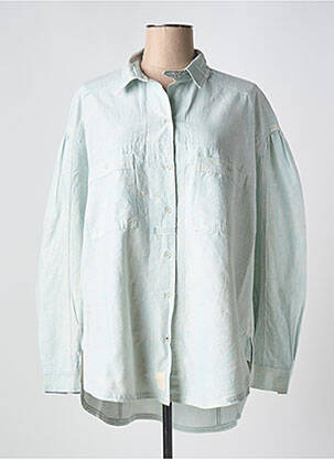 Cămașă albastru FREE PEOPLE femeie