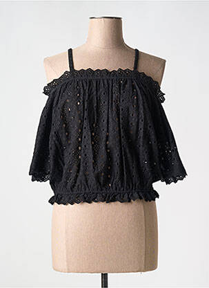 Top negru THE KORNER femeie