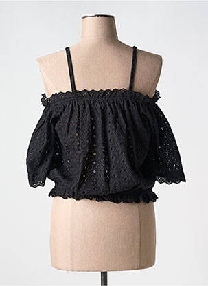 Top negru THE KORNER femeie