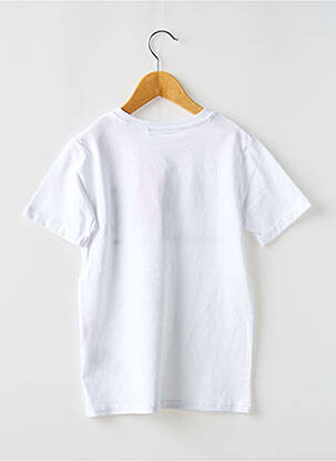 Tricou guler rotund alb NAME IT băiat