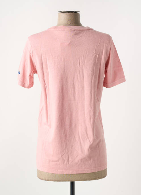 Tricou roz SUPERDRY femeie