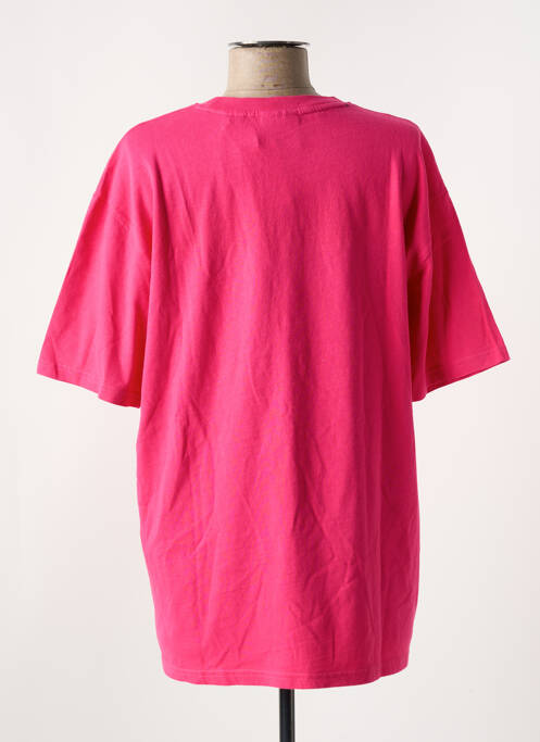 Tricou roz SUPERDRY femeie