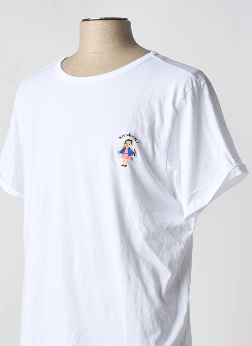 Tricou alb MAISON LABICHE bărbat