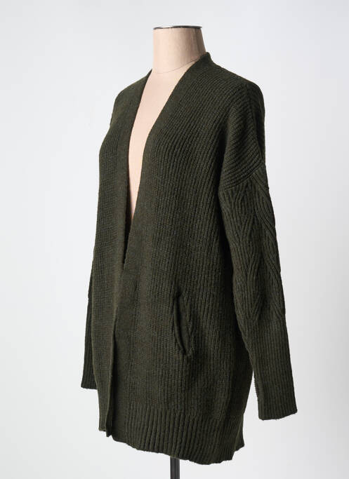 Vestă cu mâneci lungi verde I.CODE (By IKKS) femeie