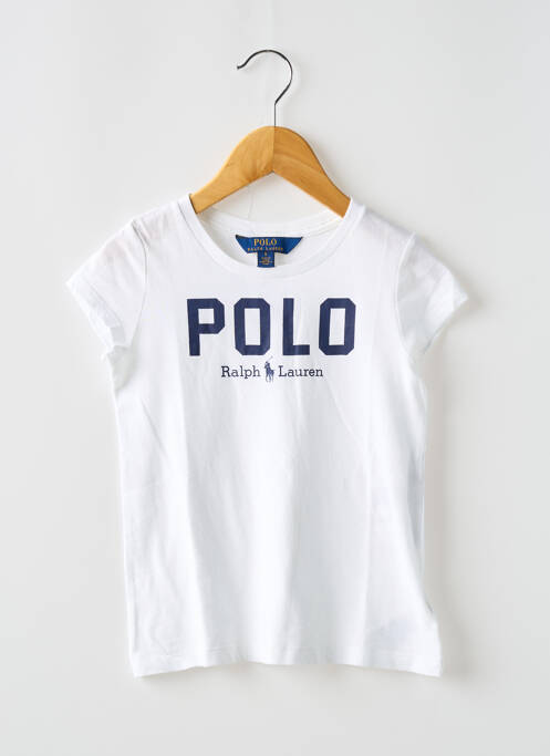 Tricou alb RALPH LAUREN fată