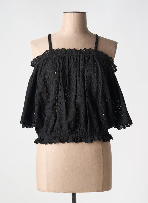 Top negru THE KORNER femeie