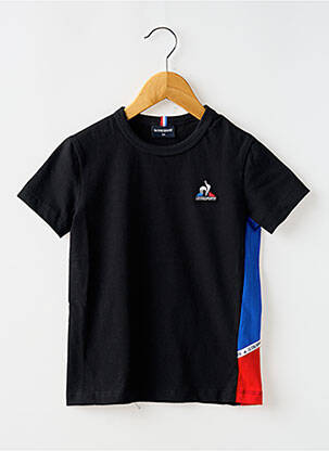 Tricou negru LE COQ SPORTIF copil