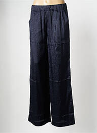 Pantalon larg albastru BIZANCE femeie