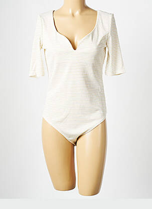 Body de lenjerie alb VILA femeie