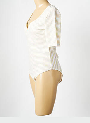 Body de lenjerie alb VILA femeie