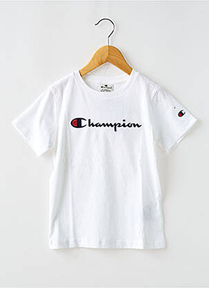 Tricou alb CHAMPION băiat