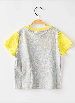 Tricou guler rotund gri FILA copil