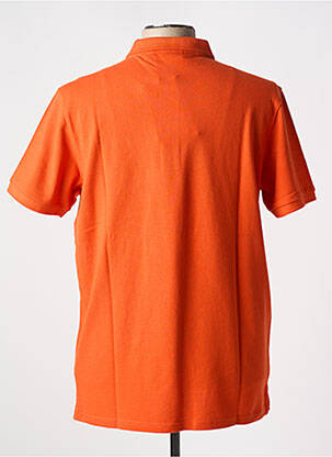 Polo portocalie KNOWLEDGE COTTON APPAREL bărbat