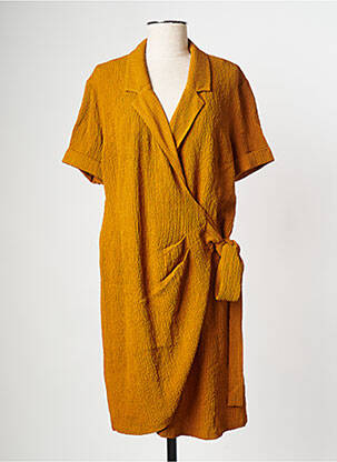Rochie scurtă maro I.CODE (By IKKS) femeie