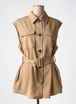 Vestă fără mâneci maro VERO MODA femeie