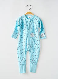 Salopetă-pantalon guler rotund albastru DIM enfant