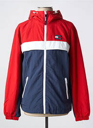 Jachetă vânt guler col înalt albastru TOMMY HILFIGER homme