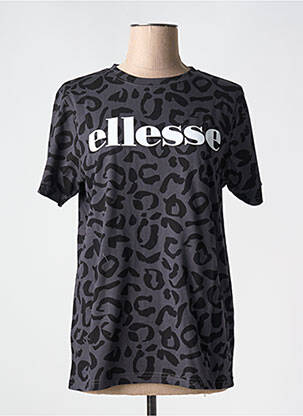 Tricou guler rotund negru ELLESSE femeie