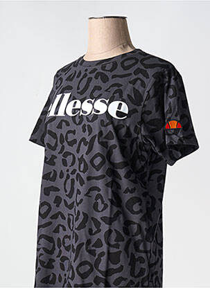 Tricou guler rotund negru ELLESSE femeie