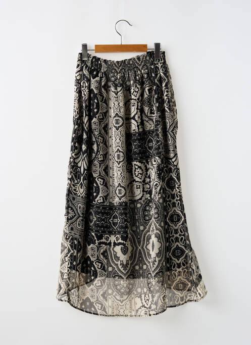 Fustă midi negru IKKS femeie